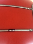 Cappellini Hocker hohes Polster rot