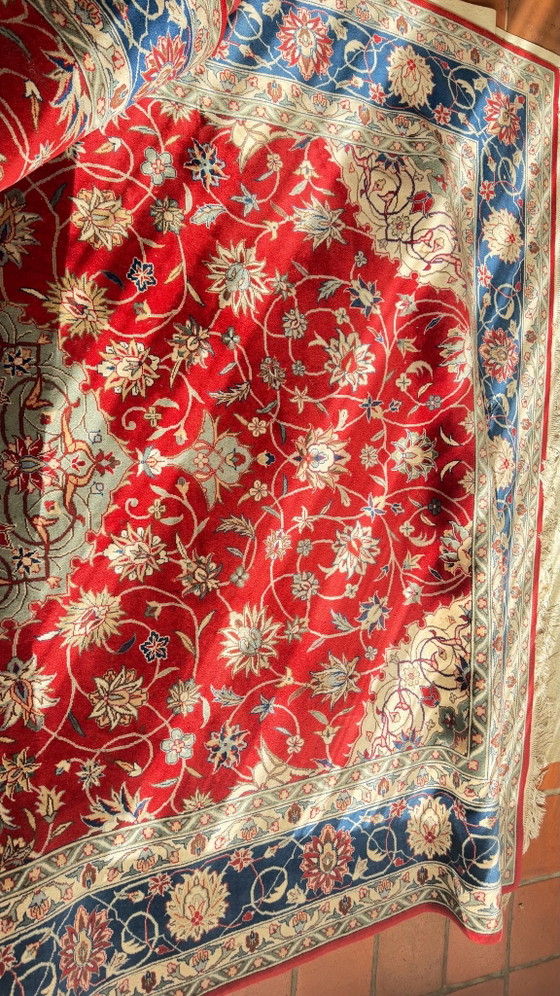 Hand-knotted Isfahan Persian Rug – 216 × 315 cm – Rugs & carpets, Wool (photo 5 of 6)