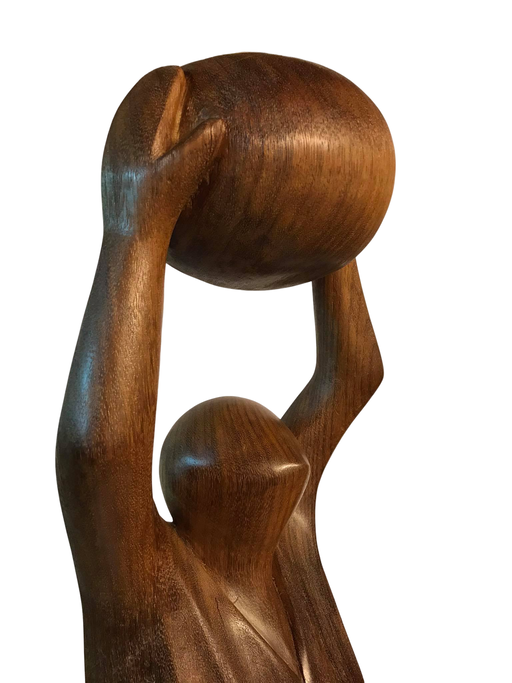 'Atlas' with the globe