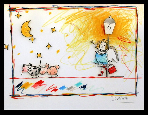 Schlote, Wilhelm - St. Pauli, 2015 - Giclee - handsigniert