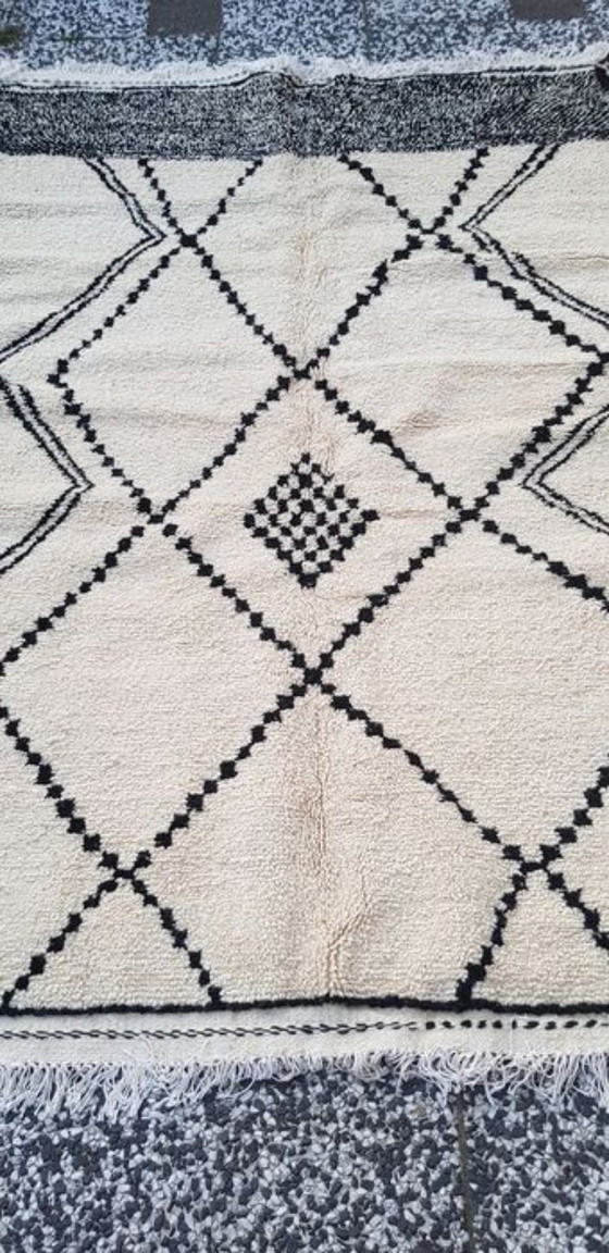 Image 1 of Handgeknoopt Berber kleed wol 237x161cm