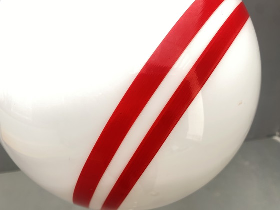 Image 1 of Hanging Pendant Lamp with Round Glass Shade