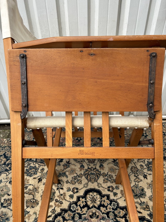 Image 1 of Mid-century Herlag regisseurstoel