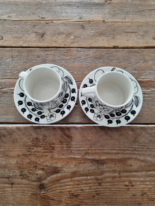 2 Cup and saucer