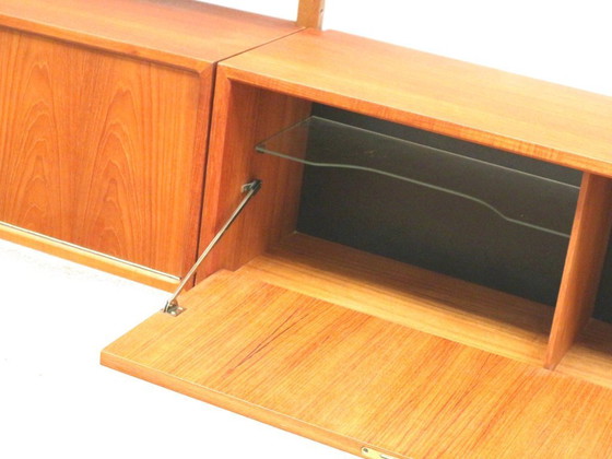 Image 1 of Groot vintage wandsysteem van Poul Cadovius voor Cado Denemarken