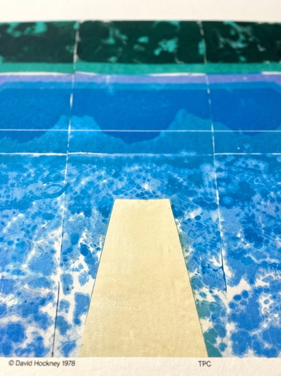 David Hockney - Piscines de Papier 1980 Print Artwork – Art Prints, Paper (photo 3 of 5)