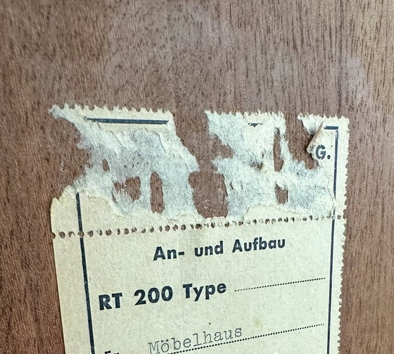 Image 1 of Petit sideboard en teck de Heinrich Riestenpatt pour RT Möbel 60's 70's