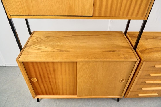 Vintage Modulaire Wandkast, jaren 60, Tsjechoslowakije – Wood (photo 10 of 24)