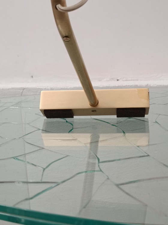 Image 1 of Lámparas de latón con contrapeso, Francia, década de 1960.