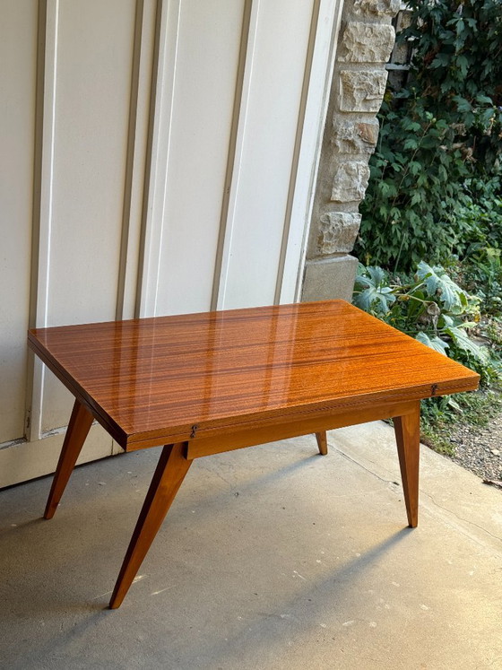 Mesa Magic Revelation Albert DUCROT, años 50 – Mesas de comedor, Madera (photo 4 of 13)