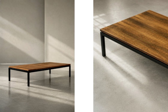 Vintage lage teakhouten salontafel in mid-century modern stijl, Denemarken, jaren 70 – Wood (photo 5 of 11)