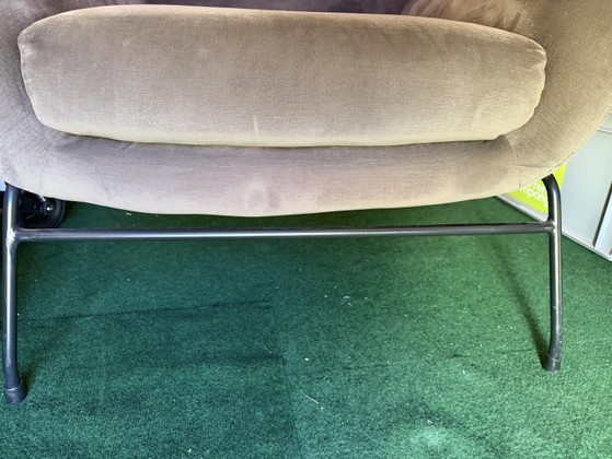 Image 1 of 2 Designer-Sessel aus Samt von Goossens