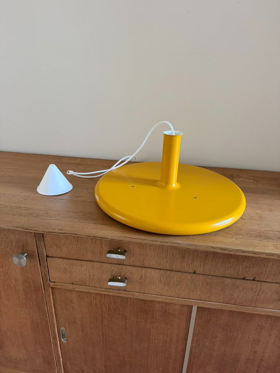 Vintage Fog & Morup Optima L - Hans Due - Danish design lamp – Fog & Mørup, Pendant lamps, Metal (photo 7 of 10)