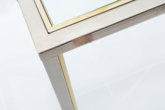 Image 1 of Midcentury console tafel Belgochrome stijl Romeo Ragga/ Willy Rizzo 1970