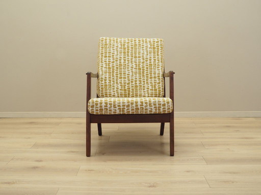 Fauteuil en hêtre, design danois, années 1970, production : Danemark
