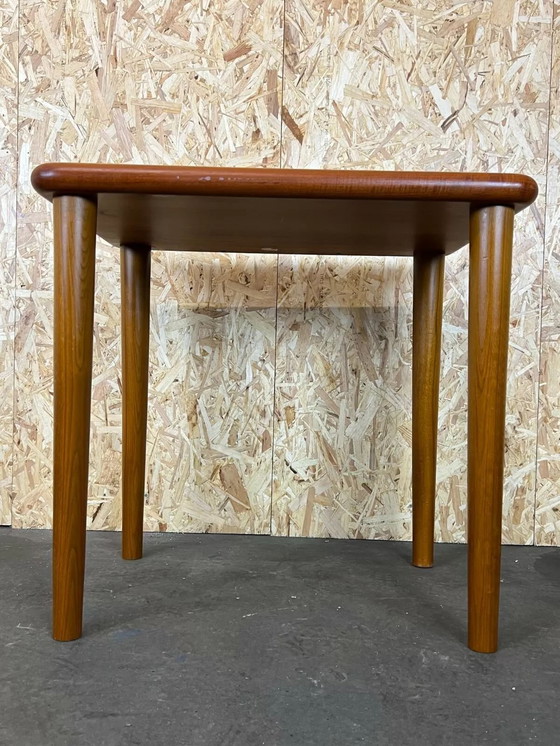 Image 1 of 70s teak tafel bijzettafel Glostrup Deens Design Denemarken Mid Century