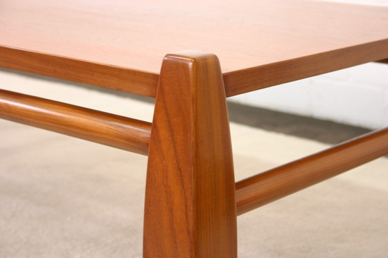 Image 1 of Top! Danish Vintage Teak Coffee Table / Mid - Century Coffee Table in the style of Sergio Rodrigues, Percival Lafer, excellent c