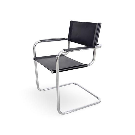 Image 1 of Sedia a sbalzo vintage, simile al design Bauhaus di Mart Stam Thonet.