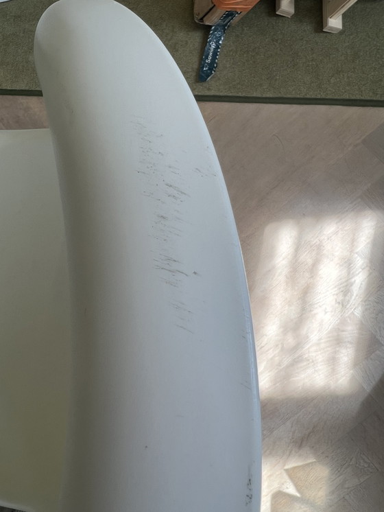 Image 1 of 6x vitra verner panton s chair white