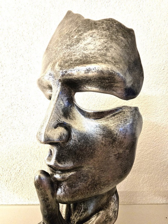 Image 1 of Sculpture moderne « Silence » d'après Salvador Dalí