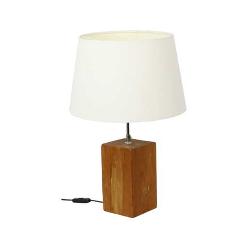 Lampada Country in legno massello