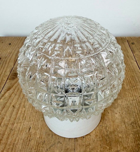 Lampada da soffitto vintage in porcellana bianca, anni '70 – Plafoniere, Porcelain (photo 4 of 13)