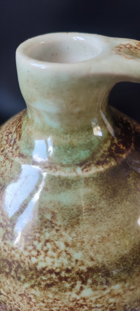 Image 1 of Brocca in gres di Matthieu Liévois, Atelier Créamik (Séné, Morbihan)