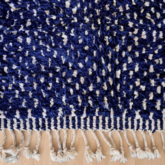 Magnifico tappeto blu artigianale 200/300cm – Tappeti, Lana (photo 3 of 8)