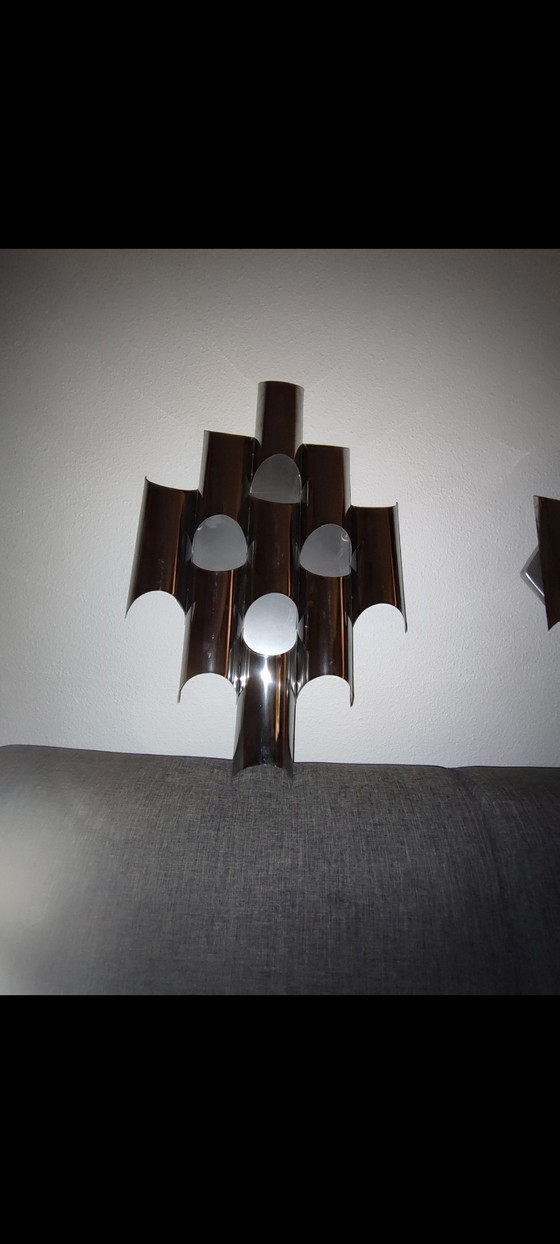 Image 1 of Pair of 1970 Reggianni wall lights