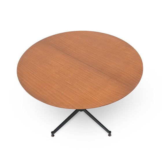Image 1 of Round table with teak top, 1950s