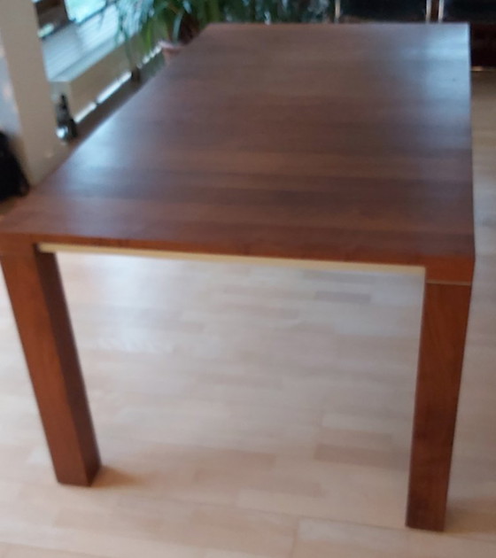 Image 1 of Tavolo da pranzo in noce LEOLUX Vivre