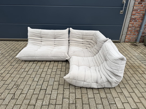 Image 1 of Set originale vintage Ligne Roset Togo a 1 posto, ad angolo e a 2 posti