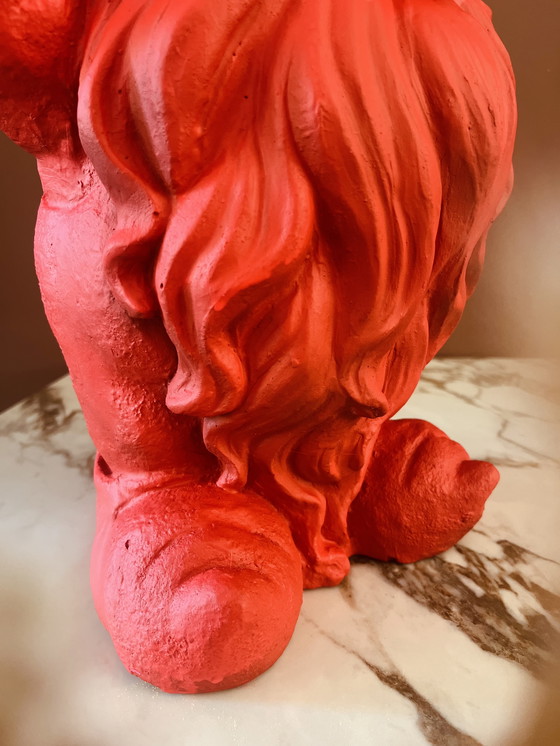 Image 1 of Statue de gnome en plâtre