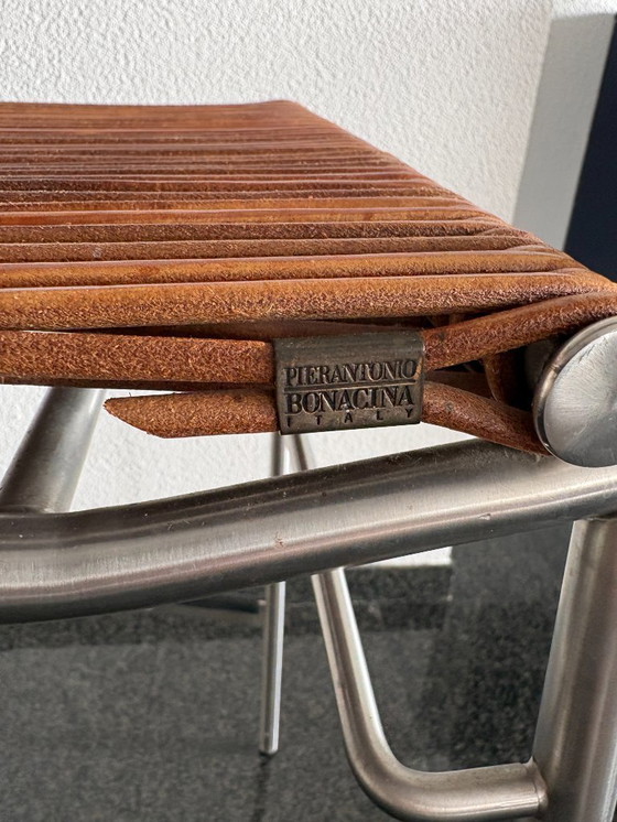 Image 1 of 4x Miss B Barstoelen Van Tito Agnoli - Pierantonio Bonacina