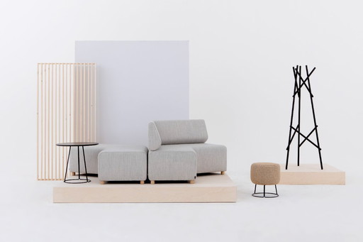 Canapé design modulable - Cascando Team BSM | Kvadrat Canvas | Peter van de Water