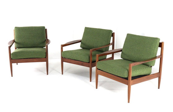 Image 1 of Fauteuil 'Gingst' vintage gestoffeerd 