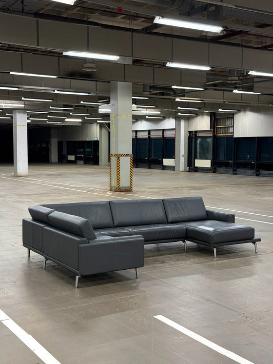 Image 1 of Sofá Leolux Bellice en forma de U | Cuero |