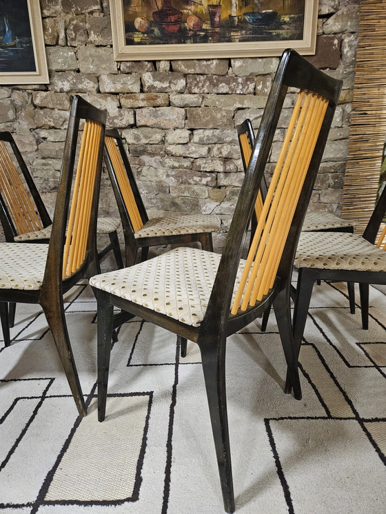 Image 1 of 6 Sprossenstühle Benze Germany 1960