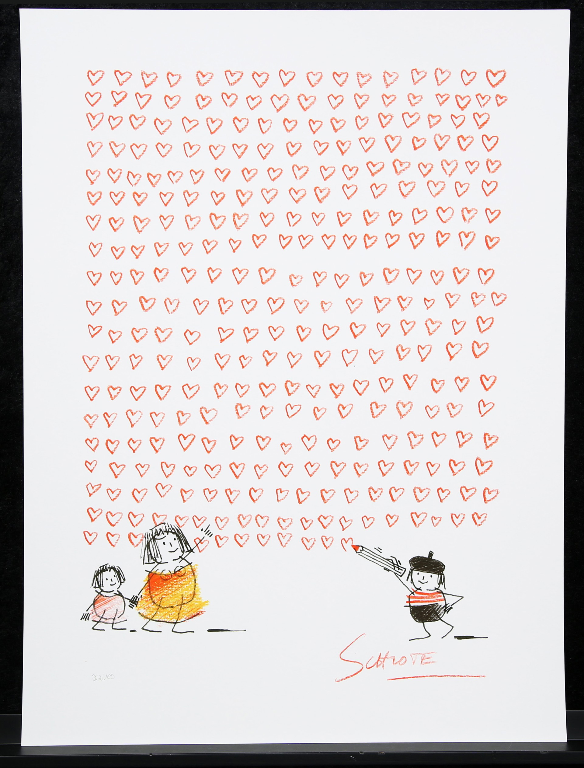 Schlote, Wilhelm - Herzwand - Giclee - Handsigniert | €49 | Whoppah
