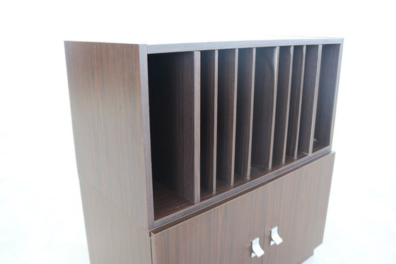 Image 1 of vintage audiomeubel | vinylkast | jaren 80 | Zweedsr