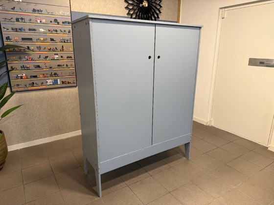 Image 1 of Piet Hein Eek | Armario Crisis de 2 puertas | Gris/Verde | 1 pieza