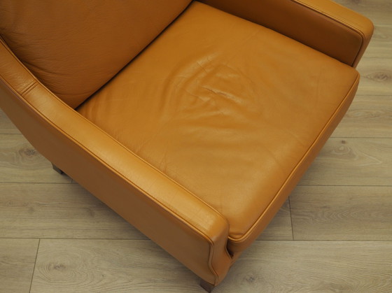 Image 1 of Oranger Sessel, dänisches Design, 1970er Jahre, Produktion: Dänemark