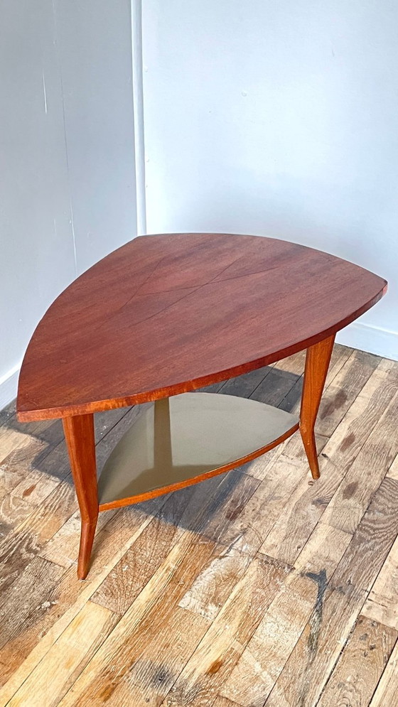 Tripod Coffee Table, 1950s/60s – Plastic, Plexiglass (photo 34 of 34)