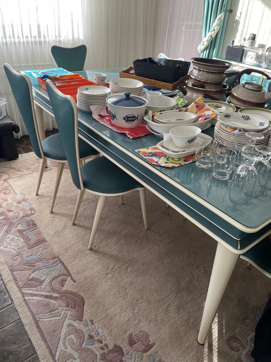 Image 1 of Mascagni Umberto - Ontwerper 6er Esszimmer Einrichtung