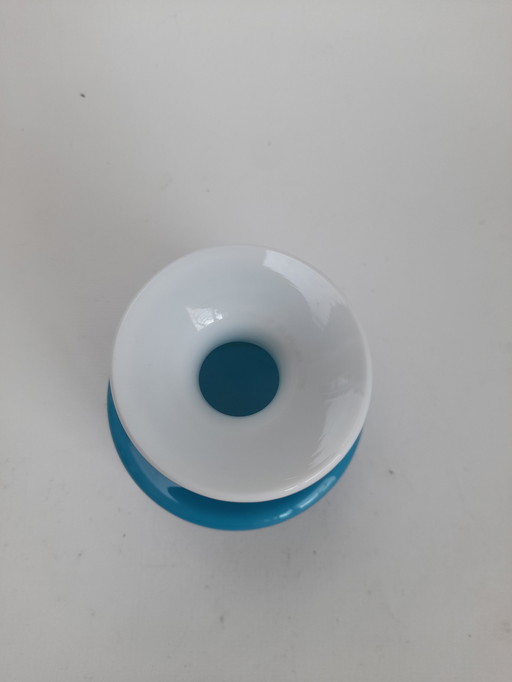 Pequeño jarrón opalino serie Carnaby Per Lütken para Holmegaard 