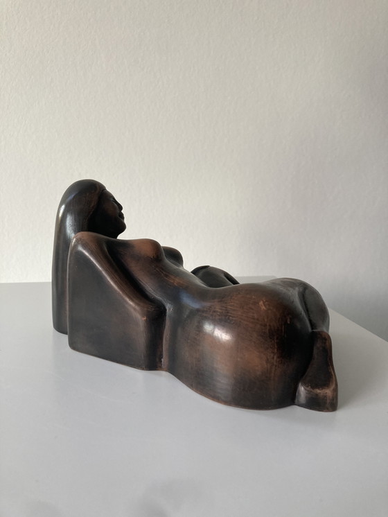 Image 1 of Scultura nudo reclinato