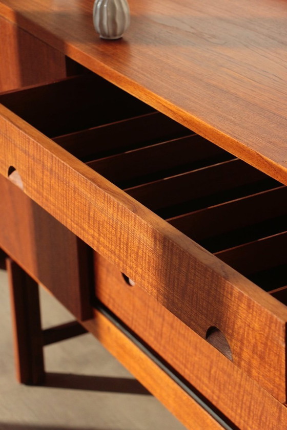 Image 1 of Large Scandinavian teak sideboard – Danish design – 1960s