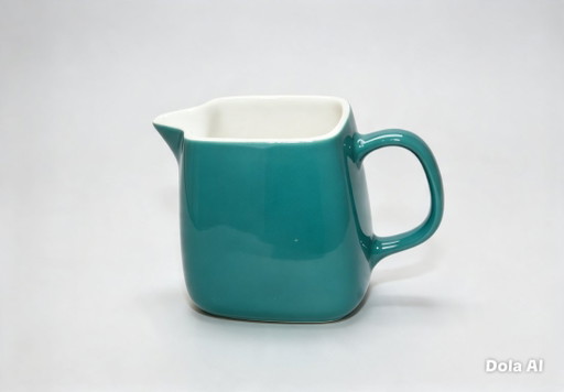 Melitta 2-30 Pichet / Pot à lait 0,3 L – Pétrole – Années 50 – Pièce de collection rare