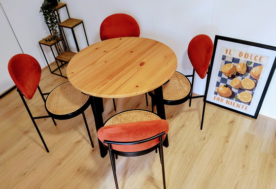 Image 1 of Design dining set - MADE Rumana chairs + IKEA table