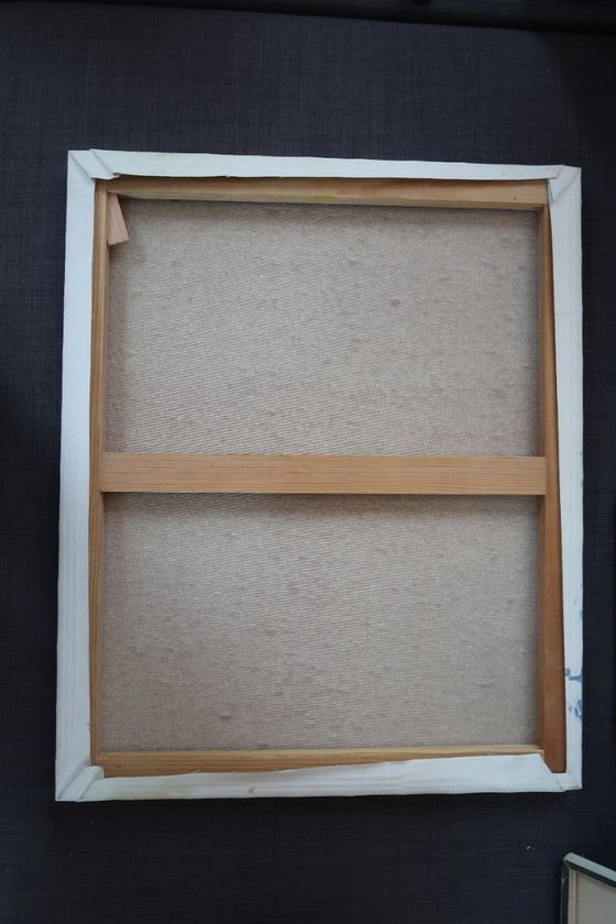 Image 1 of Vintage Oil on Canvas Painting - 20th Century 24" x 20" (2C09)